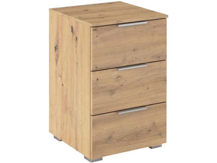 Nachtkommode RAUCH Nachttisch Nachtkonsole AGORDO in Dekor- oder Hochglanzfront , eiche artisan, B:40cm H:61cm T:42cm, Holzwerkstoff, Sideboards, mit 3 geräumigen Schubladen für viel Stauraum MADE IN GERMANY Nachtkommode RAUCH Nachttisch Nachtkonsole AGORDO in Dekor- oder Hochglanzfront , eiche artisan, B:40cm H:61cm T:42cm, Holzwerkstoff, Sideboards, mit 3 geräumigen Schubladen für viel Stauraum MADE IN GERMANY von Rauch