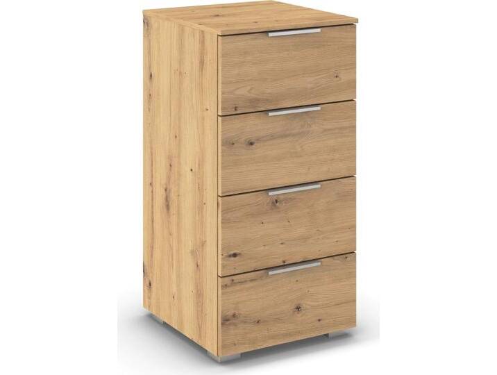 Schubkastenkommode RAUCH Astana , eiche artisan, B:40cm H:81cm T:42cm, Holzwerkstoff, Sideboards von Rauch