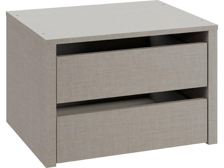 Schubladeneinsatz RAUCH Zubehör für Rauch-Schwebetürenschränke BLUE , leinenoptik hell, B:58cm H:39cm T:45cm, Holzwerkstoff, Schubladeneinsätze, Breite 58 cm, Tiefe 45 cm, mit 2 Schubladen Schubladeneinsatz RAUCH Zubehör für Rauch-Schwebetürenschränke BLUE , leinenoptik hell, B:58cm H:39cm T:45cm, Holzwerkstoff, Schubladeneinsätze, Breite 58 cm, Tiefe 45 cm, mit 2 Schubladen von Rauch