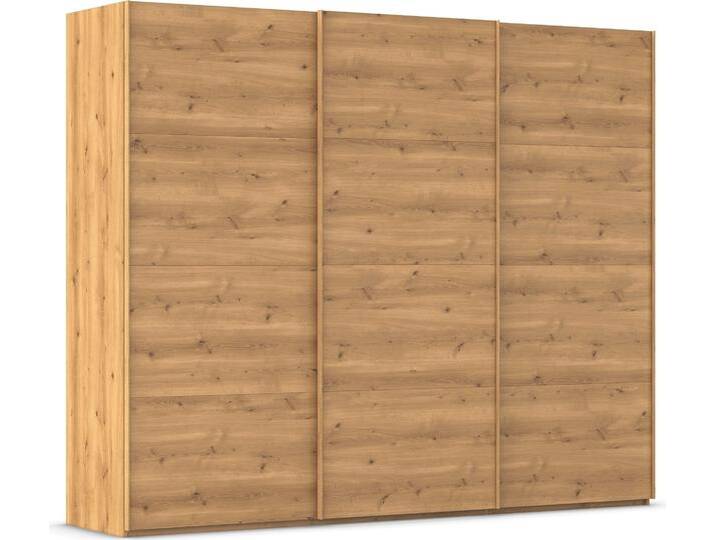 Schwebetürenschrank RAUCH Kleiderschrank Schrank Garderobe Schlafzimmerschrank SCALE-FYRA , braun (asteiche, griffleisten asteiche), B:271cm H:223cm T:68cm, Holzwerkstoff, Schränke, edle viergeteilte Türen viele Farben und Griff-Farben MADE IN GERMANY von Rauch