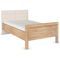 rauch Bett "Bett Einzelbett Stollenbett EVELYN", in Komforthöhe mit Polsterkopfteil in elegantem Stil MADE IN GERMANY rauch Bett "Bett Einzelbett Stollenbett EVELYN", in Komforthöhe mit Polsterkopfteil in elegantem Stil MADE IN GERMANY von Rauch