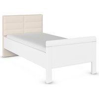 rauch Bett "Bett Einzelbett Stollenbett EVELYN", in Komforthöhe mit Polsterkopfteil in elegantem Stil MADE IN GERMANY rauch Bett "Bett Einzelbett Stollenbett EVELYN", in Komforthöhe mit Polsterkopfteil in elegantem Stil MADE IN GERMANY von Rauch