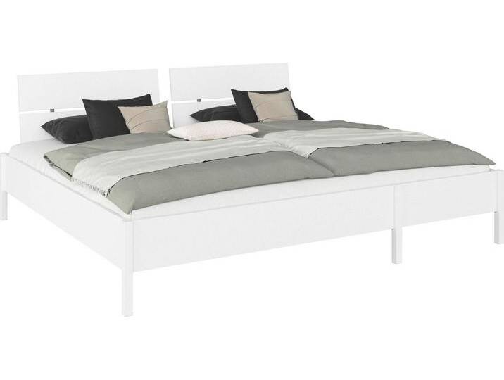 rauch Bett Familienbett XXL Familiengröße Ehebett Doppelbett Co-Sleeping MARE (flexible Umbaumöglichkeit in Einzelbetten), 240x200 cm und 270x200 cm - mit oder ohne Kopfteil MADE IN GERMANY von Rauch