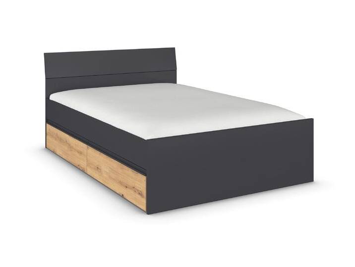 rauch Bett »Joel« mit 2 Schubladen - 1x6x151,5cm - grau - Holz rauch Bett »Joel« mit 2 Schubladen - 1x6x151,5cm - grau - Holz von Rauch