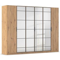 rauch Drehtürenschrank "Kleiderschrank Schrank Garderobe Schlafzimmerschrank ACERO", Mitteltüren mit Spiegel in moderner Loft-Optik MADE IN GERMANY von Rauch
