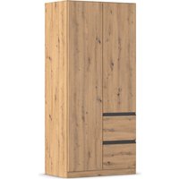 rauch Drehtürenschrank "Kleiderschrank Schrank Garderobe Wäscheschrank COSTA", Breite 91 cm grifflose Front mit Push-to-Open Funktion MADE IN GERMANY von Rauch