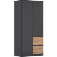 rauch Drehtürenschrank "Kleiderschrank Schrank Garderobe Wäscheschrank COSTA", Breite 91 cm grifflose Front mit Push-to-Open Funktion MADE IN GERMANY von Rauch