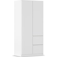 rauch Drehtürenschrank "Kleiderschrank Schrank Garderobe Wäscheschrank COSTA", Breite 91 cm grifflose Front mit Push-to-Open Funktion MADE IN GERMANY von Rauch