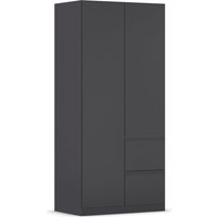 rauch Drehtürenschrank "Kleiderschrank Schrank Garderobe Wäscheschrank COSTA", Breite 91 cm grifflose Front mit Push-to-Open Funktion MADE IN GERMANY von Rauch