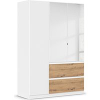 rauch Drehtürenschrank "Kleiderschrank Schrank Garderobe Wäscheschrank COSTA in 3 Breiten", mit Spiegel, grifflose Front und Push-to-Open Funktion MADE IN GERMANY von Rauch
