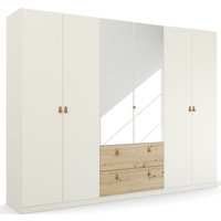 rauch Drehtürenschrank "Homey by Quadra Spin", mit cognacbraunen Ledergrifflaschen, Schubladen in Eichen-Dekor rauch Drehtürenschrank "Homey by Quadra Spin", mit cognacbraunen Ledergrifflaschen, Schubladen in Eichen-Dekor von Rauch