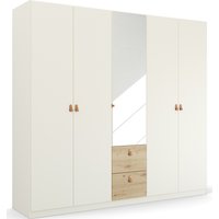 rauch Drehtürenschrank "Homey by Quadra Spin", mit cognacbraunen Ledergrifflaschen, Schubladen in Eichen-Dekor rauch Drehtürenschrank "Homey by Quadra Spin", mit cognacbraunen Ledergrifflaschen, Schubladen in Eichen-Dekor von Rauch