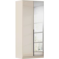 rauch Drehtürenschrank "Kleiderschrank Kleiderschränke Schrank Garderobe AGORDO mit Glasfront", (in zwei Griff-Farben), durchdachte Innenausstattung, in 6 Breiten und 2 Höhen MADE IN GERMANY von Rauch