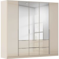 rauch Drehtürenschrank "Kleiderschrank Kleiderschränke Schrank Garderobe AGORDO mit Glasfront", (in zwei Griff-Farben mit Glasfront), mit Außenschubkästen, in 6 Breiten und 2 Höhen MADE IN GERMANY von Rauch
