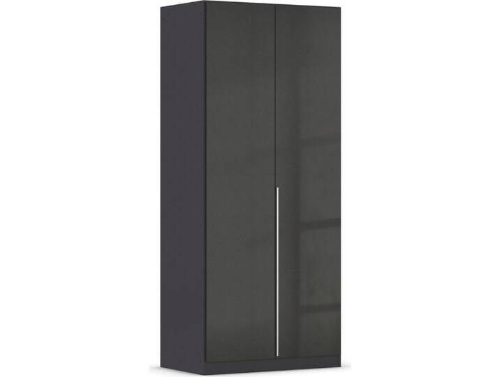 rauch Drehtürenschrank Kleiderschrank Schrank Garderobe AGORDO TOPSELLER Schlafzimmer (in zwei Griff-Farben, Breiten 91-360 cm, Dekor- oder Hochglanzfront) durchdachte Innenausstattung, in 7 Breiten und 2 Höhen MADE IN GERMANY, grau von Rauch