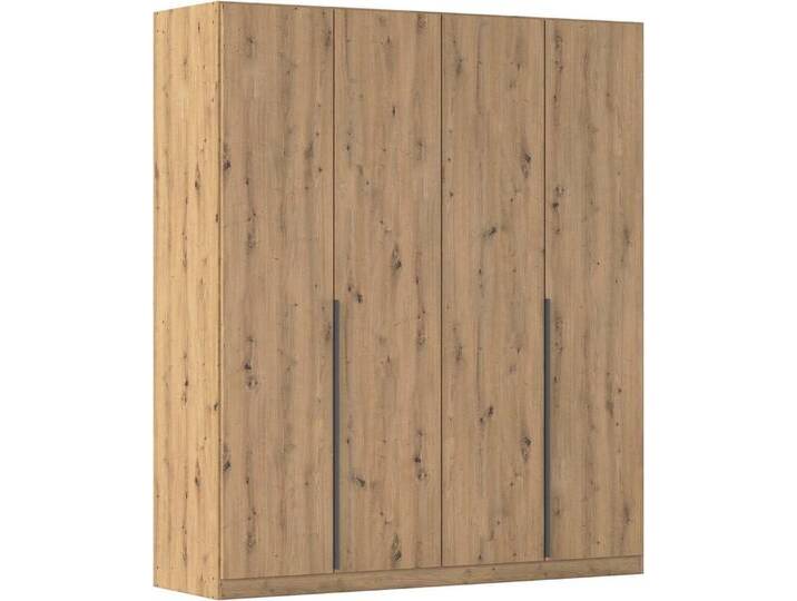 rauch Drehtürenschrank Kleiderschrank Schrank Garderobe AGORDO TOPSELLER Schlafzimmer (in zwei Griff-Farben, Breiten 91-360 cm, Dekor- oder Hochglanzfront) durchdachte Innenausstattung, in 7 Breiten und 2 Höhen MADE IN GERMANY, braun von Rauch