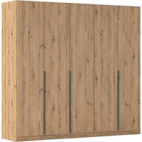 rauch Drehtürenschrank "Kleiderschrank Schrank Garderobe AGORDO TOPSELLER Schlafzimmer", (in zwei Griff-Farben mit Dekor- oder Hochglanzfront), durchdachte Innenausstattung, in 6 Breiten und 2 Höhen MADE IN GERMANY von Rauch