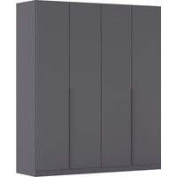 rauch Drehtürenschrank "Kleiderschrank Schrank Garderobe AGORDO TOPSELLER Schlafzimmer", (in zwei Griff-Farben mit Dekor- oder Hochglanzfront), durchdachte Innenausstattung, in 6 Breiten und 2 Höhen MADE IN GERMANY von Rauch