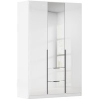 rauch Drehtürenschrank "Kleiderschrank Schrank Garderobe AGORDO mit Dekor- oder Hochglanzfront", (in zwei Griff-Farben mit Dekor- oder Hochglanzfront), mit Außenschubkästen, in 6 Breiten und 2 Höhen MADE IN GERMANY von Rauch