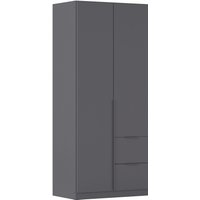 rauch Drehtürenschrank "Kleiderschrank Schrank Garderobe AGORDO mit Dekor- oder Hochglanzfront", (in zwei Griff-Farben mit Dekor- oder Hochglanzfront), mit Außenschubkästen, in 6 Breiten und 2 Höhen MADE IN GERMANY von Rauch
