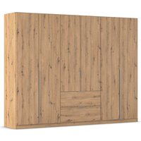 rauch Drehtürenschrank "Kleiderschrank Schrank Garderobe AGORDO mit Dekor- oder Hochglanzfront", (in zwei Griff-Farben mit Dekor- oder Hochglanzfront), mit Außenschubkästen, in 6 Breiten und 2 Höhen MADE IN GERMANY von Rauch