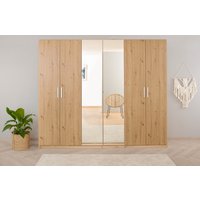 rauch Drehtürenschrank "Kleiderschrank Schrank Garderobe Ankleide KOLUNA mit Dekor-Front" Breiten 181/226/271/315 cm Höhen 210/229 cm, mit Spiegel, inkl. 2 Innenschubladen sowie extra Böden rauch Drehtürenschrank "Kleiderschrank Schrank Garderobe Ankleide KOLUNA mit Dekor-Front" Breiten 181/226/271/315 cm Höhen 210/229 cm, mit Spiegel, inkl. 2 Innenschubladen sowie extra Böden von Rauch