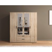 rauch Drehtürenschrank "Kleiderschrank Schrank Garderobe Wäscheschrank ESSEA in 2 Breiten", mit Spiegel und 2 Schubladen, moderne Griffe MADE IN GERMANY rauch Drehtürenschrank "Kleiderschrank Schrank Garderobe Wäscheschrank ESSEA in 2 Breiten", mit Spiegel und 2 Schubladen, moderne Griffe MADE IN GERMANY von Rauch