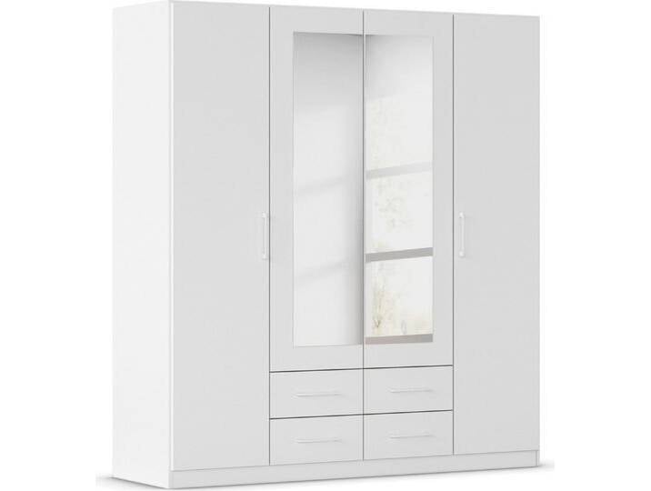 rauch Drehtürenschrank Kleiderschrank Schrank Garderobe KREFELD optional mit Spiegel mit 3 Griff-Varianten, inkl. praktischen Schubladen MADE IN GERMANY von Rauch