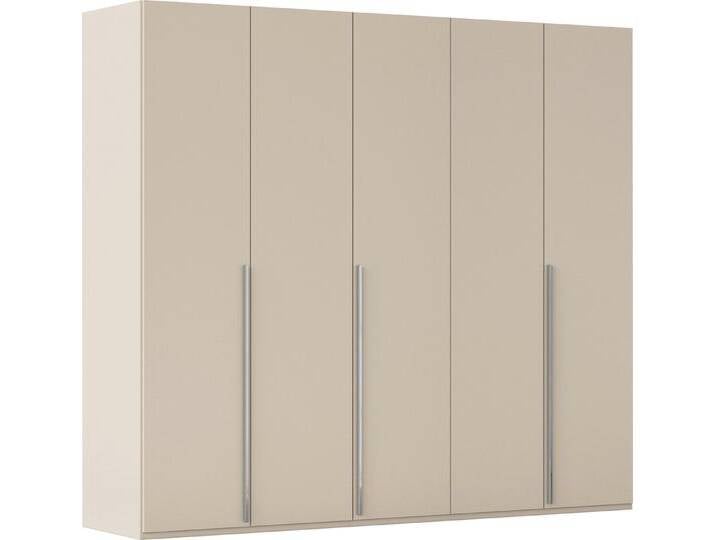 rauch Drehtürenschrank Kleiderschrank Schrank Garderobe Wäscheschrank BESTSELLER MONTCLAR (3 Ausstattungen BASIC/CLASSIC/PREMIUM, Breiten 201/251/301/350/400 cm) Front in Glas/Hochglanz/Dekor/Grauspiegel in 5 Breiten MADE IN GERMANY, beige, Classic von Rauch