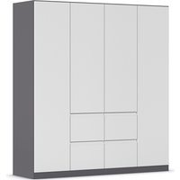 rauch Drehtürenschrank "Kleiderschrank Schrank Garderobe Wäscheschrank BRISTOL in 2 Breiten", grifflose Front mit Push-to-Open Funktion in 2 Breiten MADE IN GERMANY von Rauch