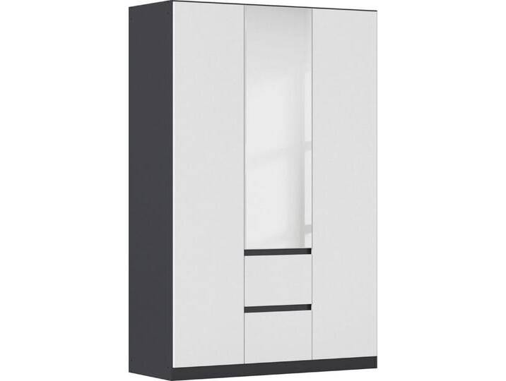 rauch Drehtürenschrank Kleiderschrank Schrank mit Spiegel Garderobe Garderobenschrank MAINZ grifflose Front mit Spiegel, Außentüren mit Push-to-Open Funktion rauch Drehtürenschrank Kleiderschrank Schrank mit Spiegel Garderobe Garderobenschrank MAINZ grifflose Front mit Spiegel, Außentüren mit Push-to-Open Funktion von Rauch