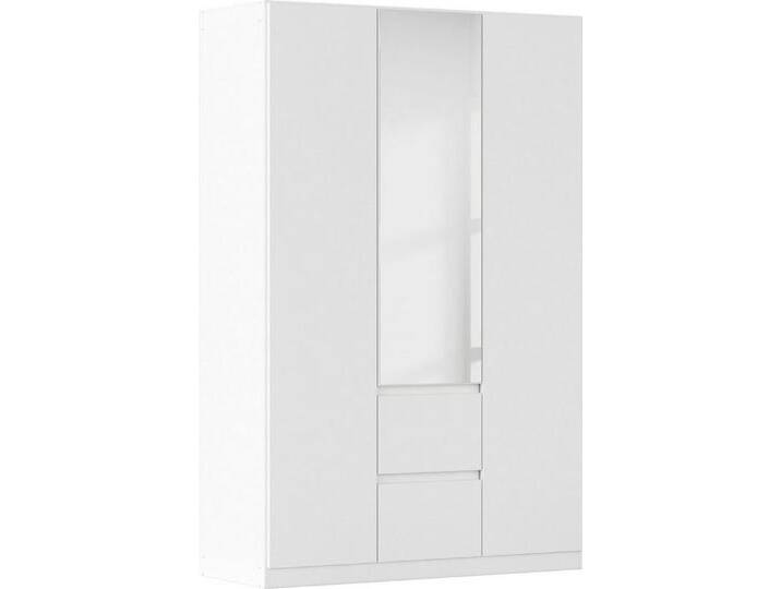 rauch Drehtürenschrank Kleiderschrank Schrank mit Spiegel Garderobe Garderobenschrank MAINZ grifflose Front mit Spiegel, Außentüren mit Push-to-Open Funktion von Rauch