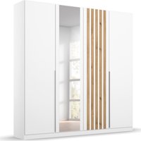 rauch Drehtürenschrank "Kleiderschrank Schrank Garderobe Garderobenschrank LAMELLA", elegante Lamellen-Auflage in 3D Akustikpaneel Optik MADE IN GERMANY von Rauch