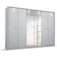 rauch Drehtürenschrank "Oteli", mit Mittelspiegel und Passepartout optional mit Beleuchtung rauch Drehtürenschrank "Oteli", mit Mittelspiegel und Passepartout optional mit Beleuchtung von Rauch