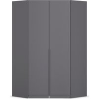 rauch Eckkleiderschrank "Kleiderschrank Schrank Ankleidezimmer Schlafzimmer Garderobe AGORDO" in zwei Griff-Farben, voll ausgestattet mit großzügigem Stauraum, 2 Höhen MADE IN GERMANY von Rauch