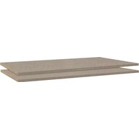 rauch Einlegeboden "Zubehör für Rauch-Drehtürenschränke ORANGE", 2er-Set Breite 88 cm, Tiefe 45 cm von Rauch