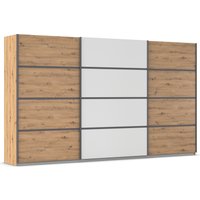 rauch Kleiderschrank "Schwebetürenschrank OTTO´s Choice Garderobe Schrank TOP ANGEBOT Avola", (in 3 verschiedenen Ausstattungen BASIC/CLASSIC/PREMIUM), mit eleganten Zierleisten in Chrom, Schwarz oder Weiß MADE IN GERMANY von Rauch