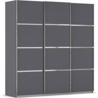 rauch Kleiderschrank "Schwebetürenschrank Garderobe Schrank TOP ANGEBOT Avola", (in 3 verschiedenen Ausstattungen BASIC/CLASSIC/PREMIUM), mit eleganten Zierleisten in Chrom, Schwarz oder Weiß MADE IN GERMANY von Rauch