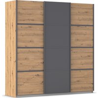 rauch Kleiderschrank "Schwebetürenschrank Garderobe Schrank TOP ANGEBOT Avola", (in 3 verschiedenen Ausstattungen BASIC/CLASSIC/PREMIUM), mit eleganten Zierleisten in Chrom, Schwarz oder Weiß MADE IN GERMANY von Rauch