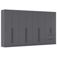 rauch Kleiderschrank "Drehtürenschrank Schrank Garderobe Wäscheschrank Schlafzimmer AVOLA", (in 3 verschiedenen Ausstattungen BASIC/CLASSIC/PREMIUM), mit hochwertigen Stangengriffen aus Metall in Schwarz MADE IN GERMANY von Rauch