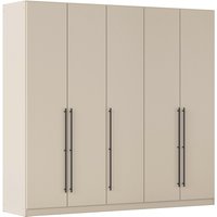 rauch Kleiderschrank "Drehtürenschrank Schrank Garderobe Wäscheschrank Schlafzimmer AVOLA", (in 3 verschiedenen Ausstattungen BASIC/CLASSIC/PREMIUM), mit hochwertigen Stangengriffen in Schwarz aus Metall MADE IN GERMANY von Rauch
