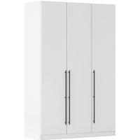rauch Kleiderschrank "Drehtürenschrank Schrank Garderobe Wäscheschrank Schlafzimmer AVOLA", (in 3 verschiedenen Ausstattungen BASIC/CLASSIC/PREMIUM), mit hochwertigen Stangengriffen in Schwarz aus Metall MADE IN GERMANY von Rauch