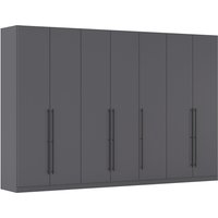 rauch Kleiderschrank "Drehtürenschrank Schrank Garderobe Wäscheschrank Schlafzimmer AVOLA", (in 3 verschiedenen Ausstattungen BASIC/CLASSIC/PREMIUM), mit hochwertigen Stangengriffen in Schwarz aus Metall MADE IN GERMANY von Rauch