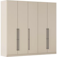 rauch Kleiderschrank "Drehtürenschrank Schrank Garderobe Wäscheschrank Schlafzimmer AVOLA", (in 3 verschiedenen Ausstattungen BASIC/CLASSIC/PREMIUM), mit hochwertigen Stangengriffen in Schwarz aus Metall MADE IN GERMANY von Rauch