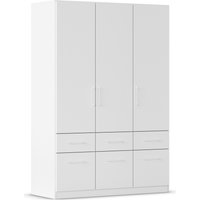 rauch Kleiderschrank "Kleiderschrank Schrank Garderobe Wäscheschrank DUNDEE", (mit 3 Griff-Varianten), Schubladen in zwei Höhen, optional mit Spiegel MADE IN GERMANY von Rauch