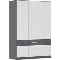 rauch Kleiderschrank "Kleiderschrank Schrank Garderobe Wäscheschrank DUNDEE", (mit 3 Griff-Varianten), Schubladen in zwei Höhen, optional mit Spiegel MADE IN GERMANY von Rauch