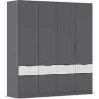 rauch Kleiderschrank "Kleiderschrank Schrank Garderobe Wäscheschrank DUNDEE", (mit 3 Griff-Varianten), Schubladen in zwei Höhen, optional mit Spiegel MADE IN GERMANY von Rauch