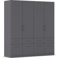 rauch Kleiderschrank "Kleiderschrank Schrank Garderobe Wäscheschrank DUNDEE", (mit 3 Griff-Varianten), Schubladen in zwei Höhen, optional mit Spiegel MADE IN GERMANY von Rauch