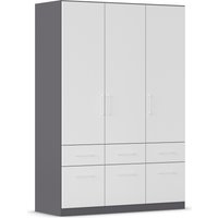 rauch Kleiderschrank "Kleiderschrank Schrank Garderobe Wäscheschrank DUNDEE", (mit 3 Griff-Varianten), Schubladen in zwei Höhen, optional mit Spiegel MADE IN GERMANY von Rauch