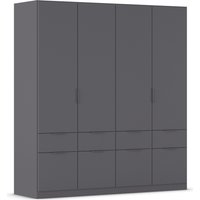 rauch Kleiderschrank "Kleiderschrank Schrank Garderobe Wäscheschrank DUNDEE", (mit 3 Griff-Varianten), Schubladen in zwei Höhen, optional mit Spiegel MADE IN GERMANY von Rauch